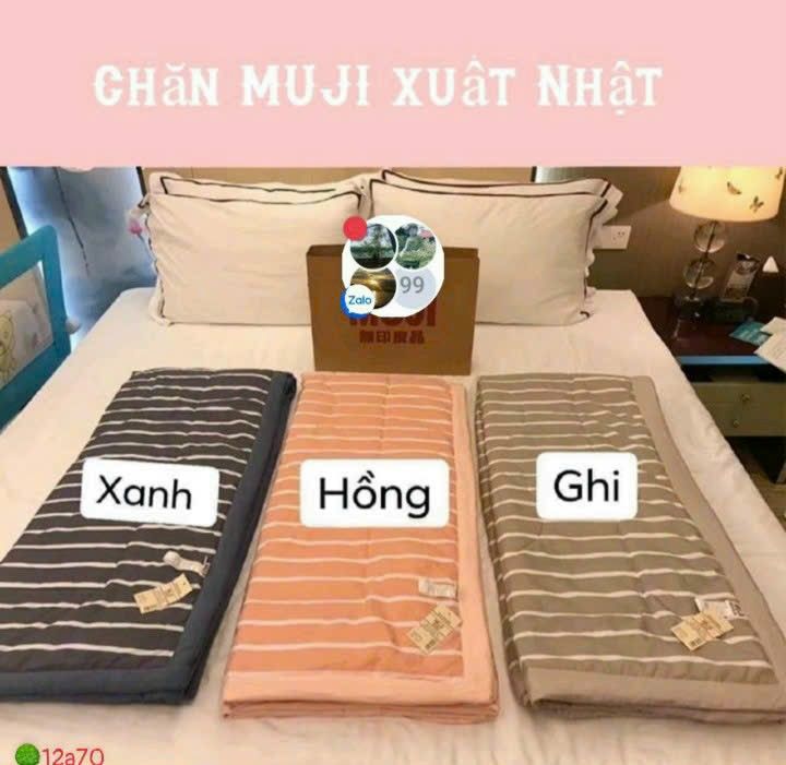 Chăn Đũi Hè Thu Muji 